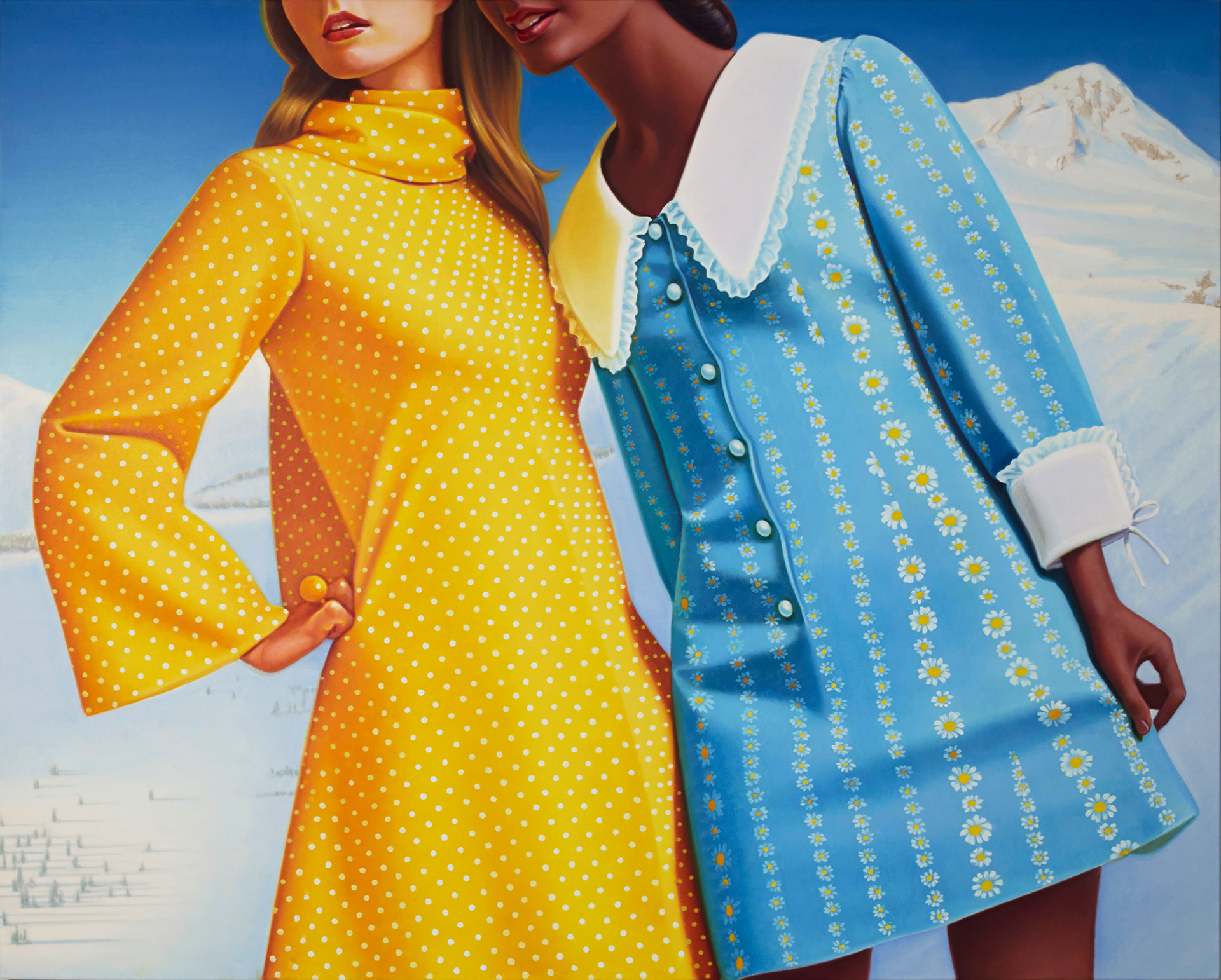 In Your Choice of Colors, 54 x 64, oil on canvas, 2014