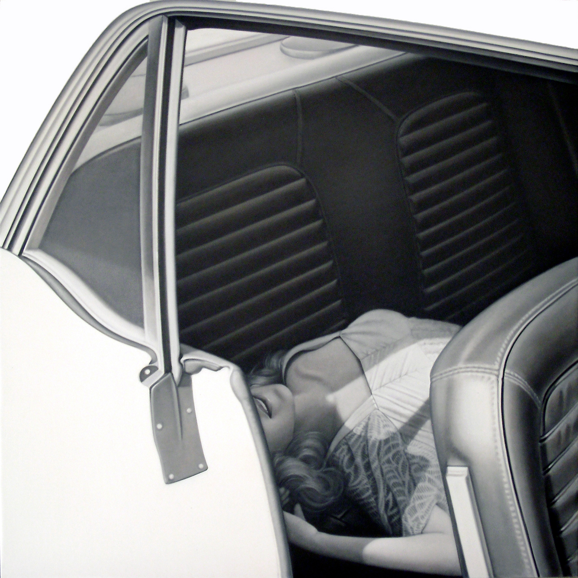 Hard Top, 60 x 60 in, oil on canvas, 2012
