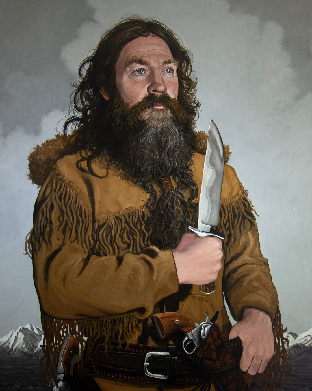 The Bad Man Sam Brown for The Overland Restaurant, Gardnerville, Nevada