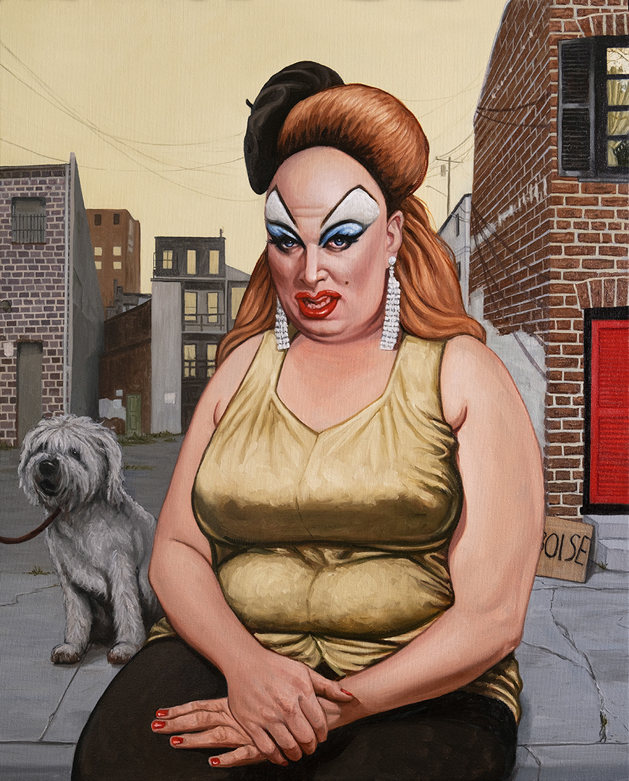 Divine for the cover of The Criterion Collections release of John Water's 'Pink Flamingos'