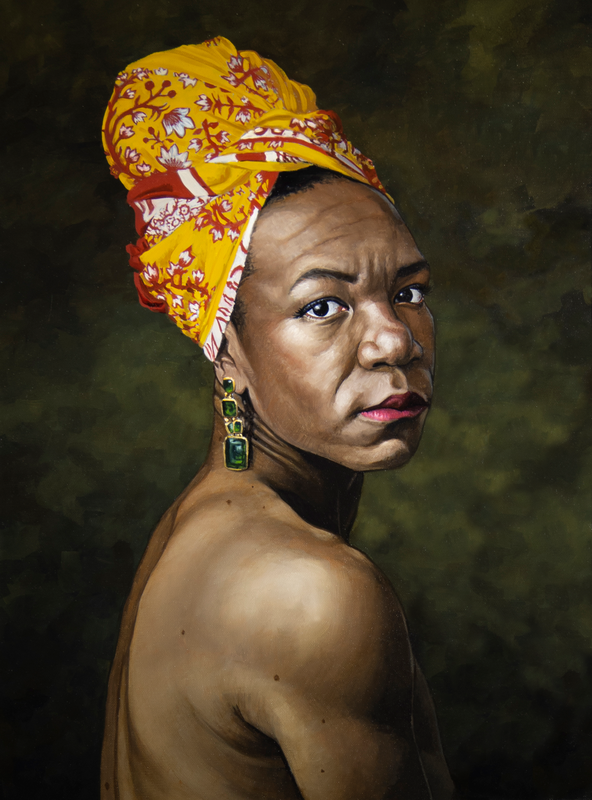 Portrait of Jaki, Private Commission, Oil Paint, Baltimore, Maryland, Jaxon Northon