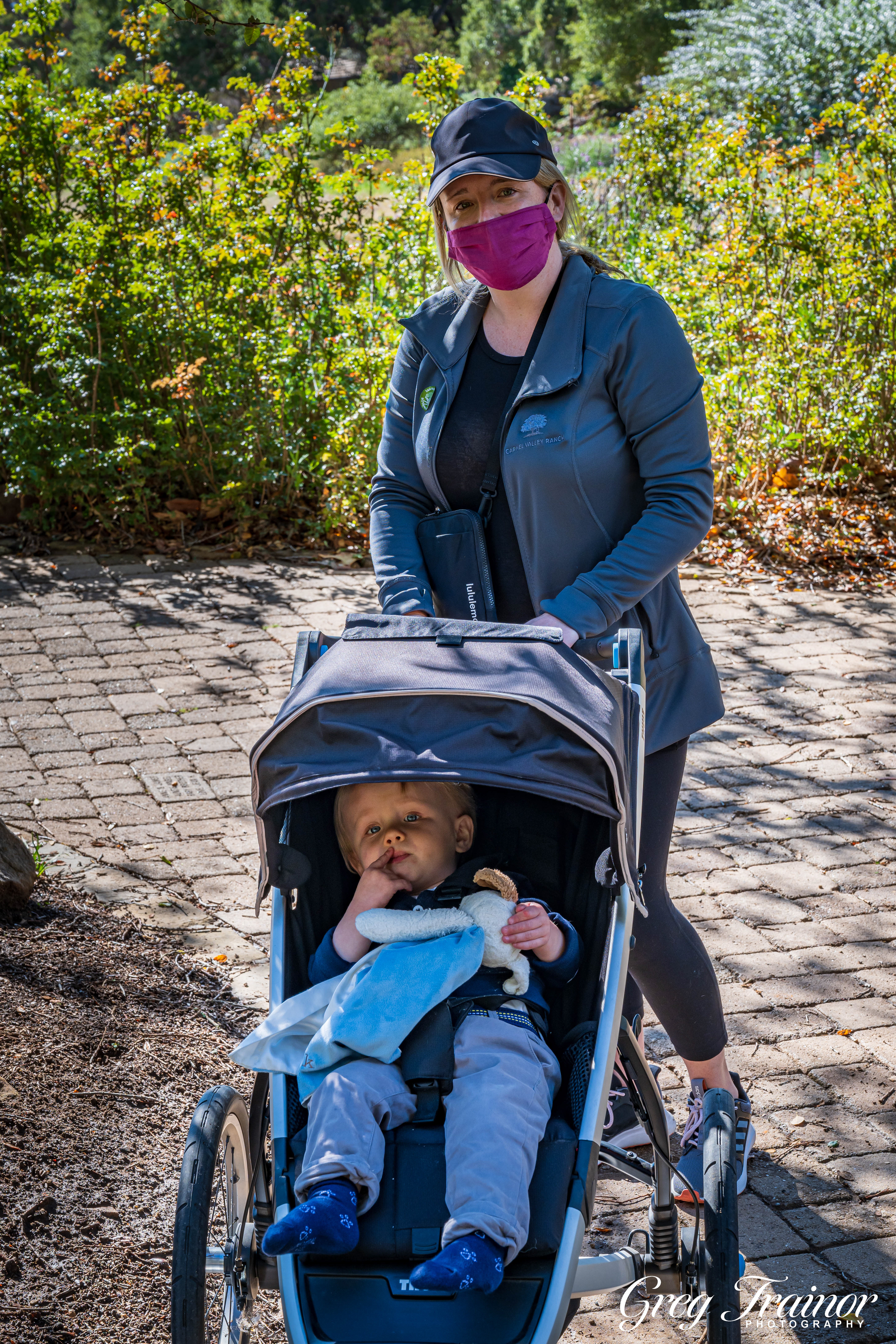 Masking at the Garden