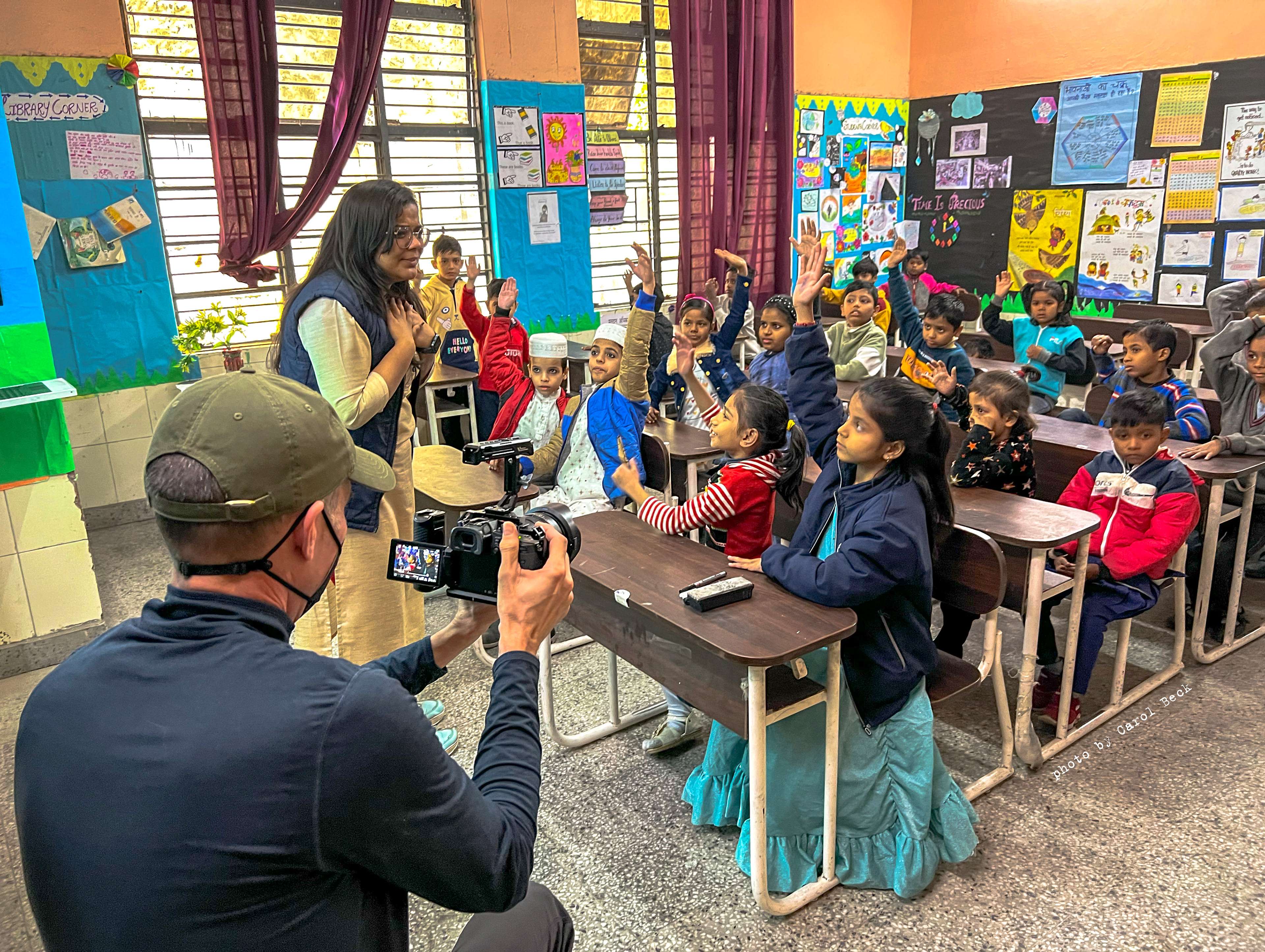Filming in Delhi, Inida • 2022