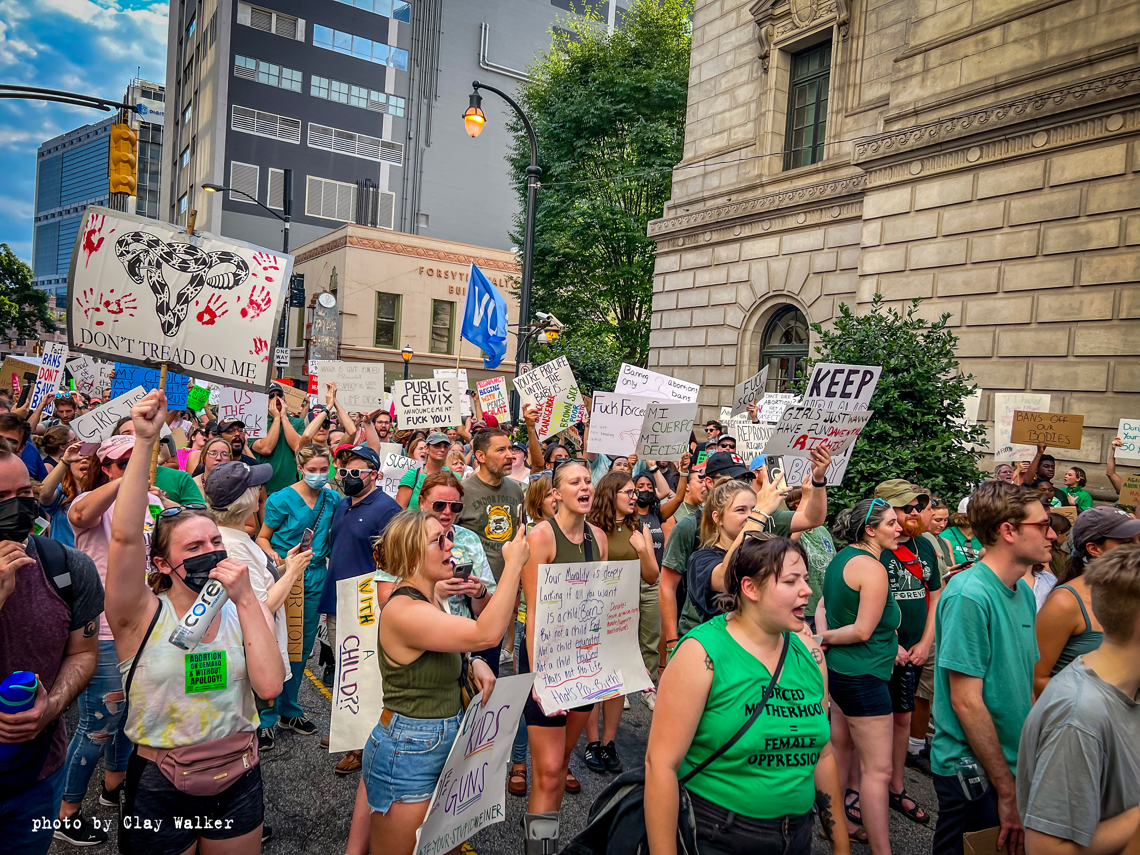 “Bans Off Our Bodies” protest • Atlanta • June 25, 2022 