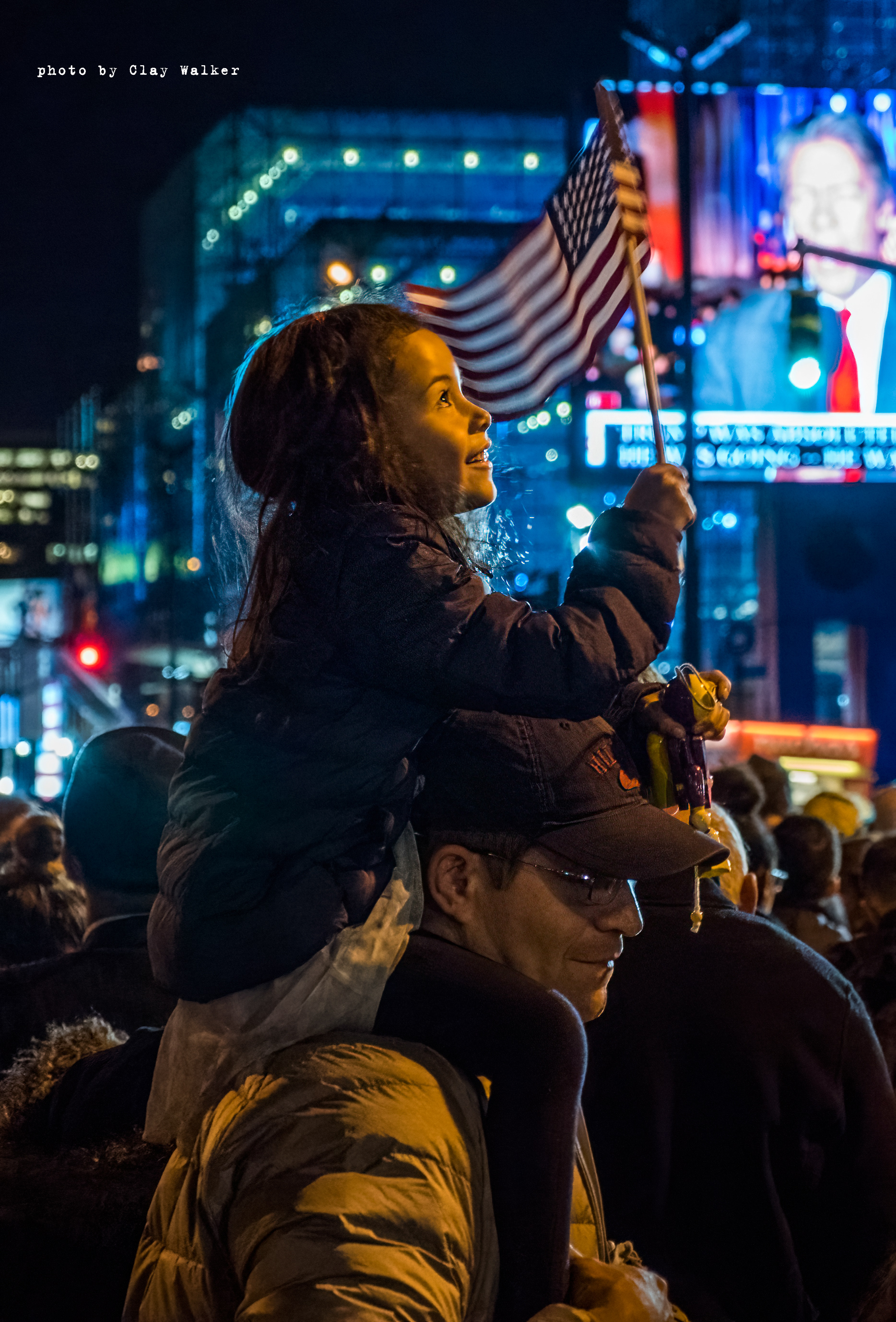 Election Eve • rally for Hillary Clinton • Javits Center, NYC • Nov 8, 2016 • 8:24 pm