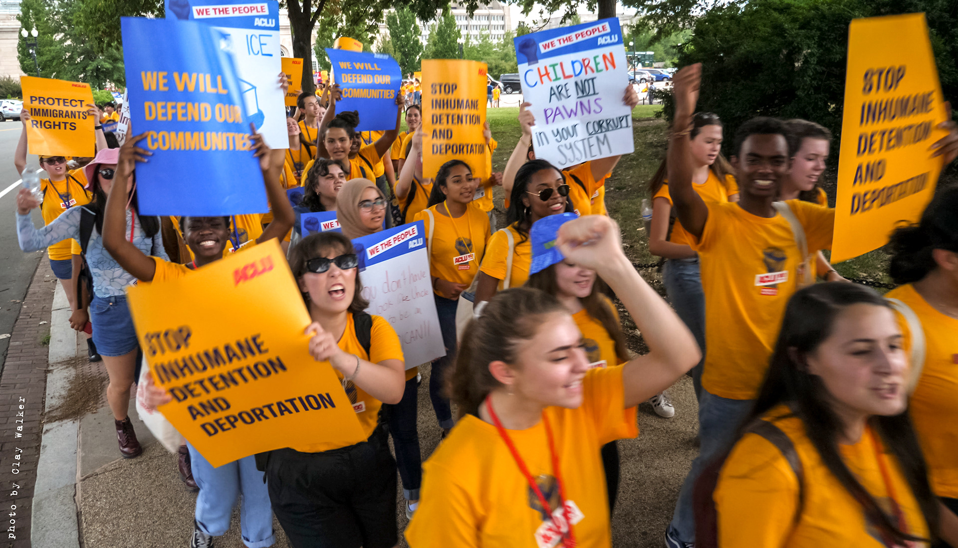 Advocacy Institute demonstration Washington DC • August 7, 2019