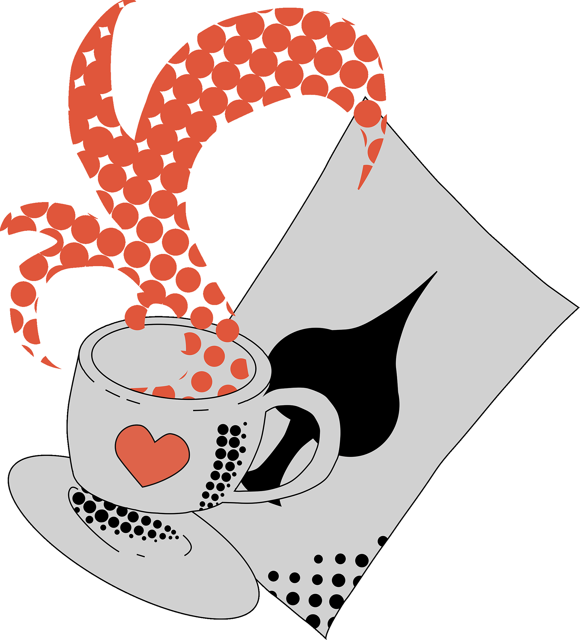 Design for an "Alice in Wonderland" T-shirt