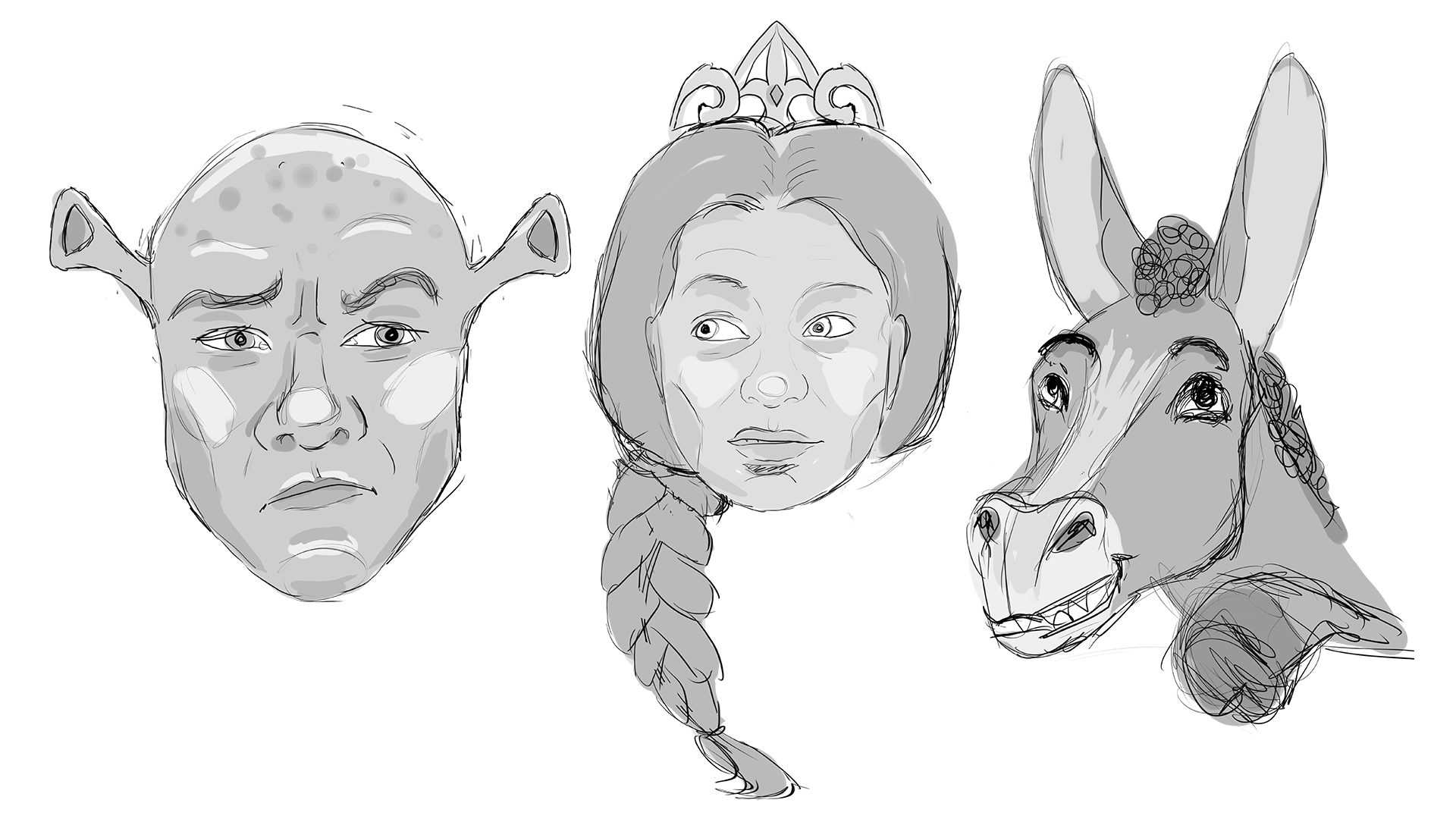 Character look: first pass