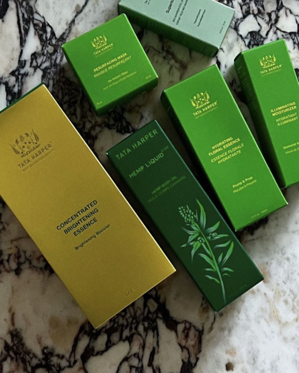 Social Post featuring Limited Edition Hemp Body Oil x Le Marais Hemp Carton, 2023