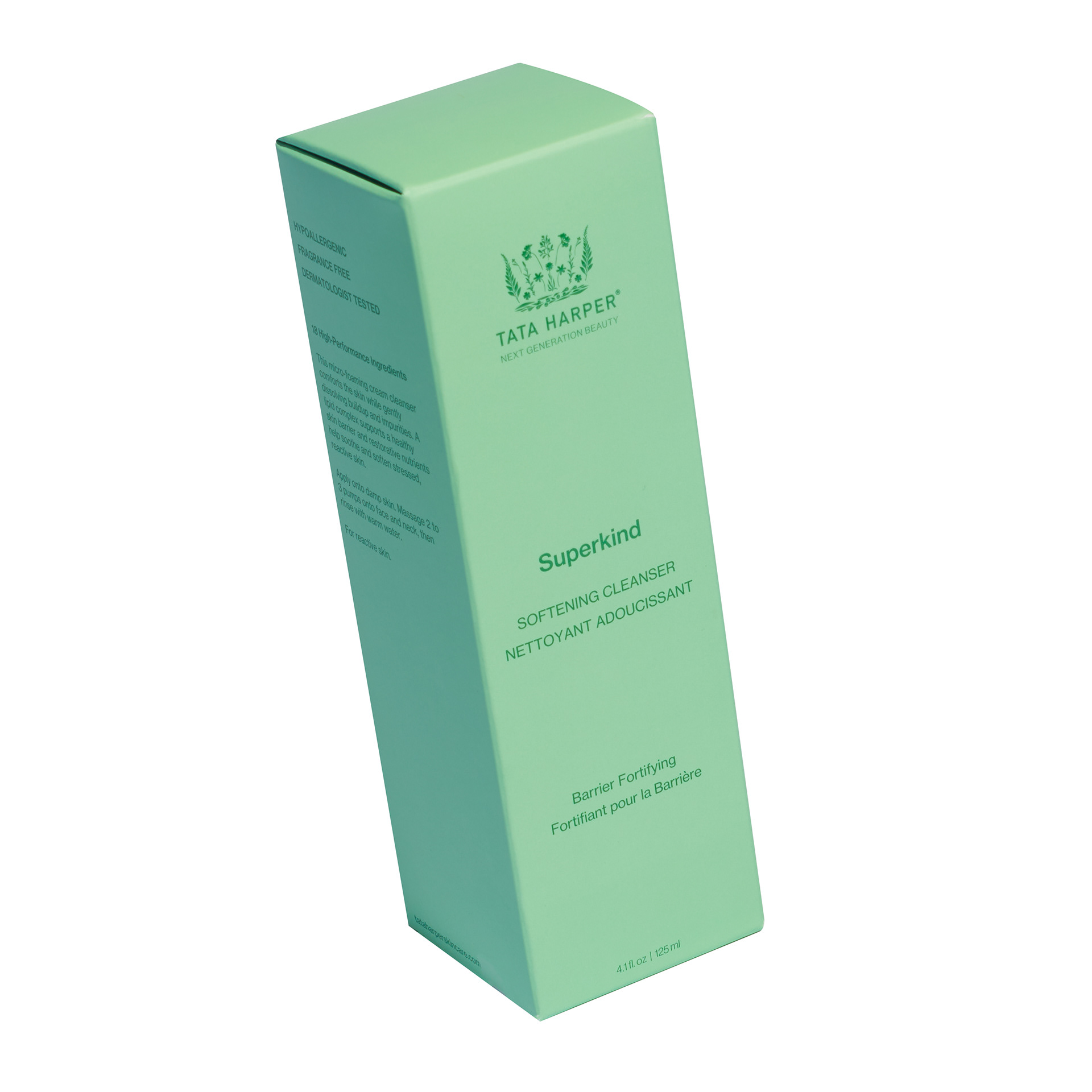 Superkind Cleanser Carton Detail, 2021