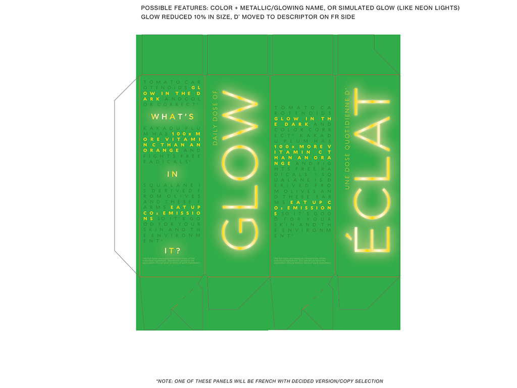 Interior copy design development