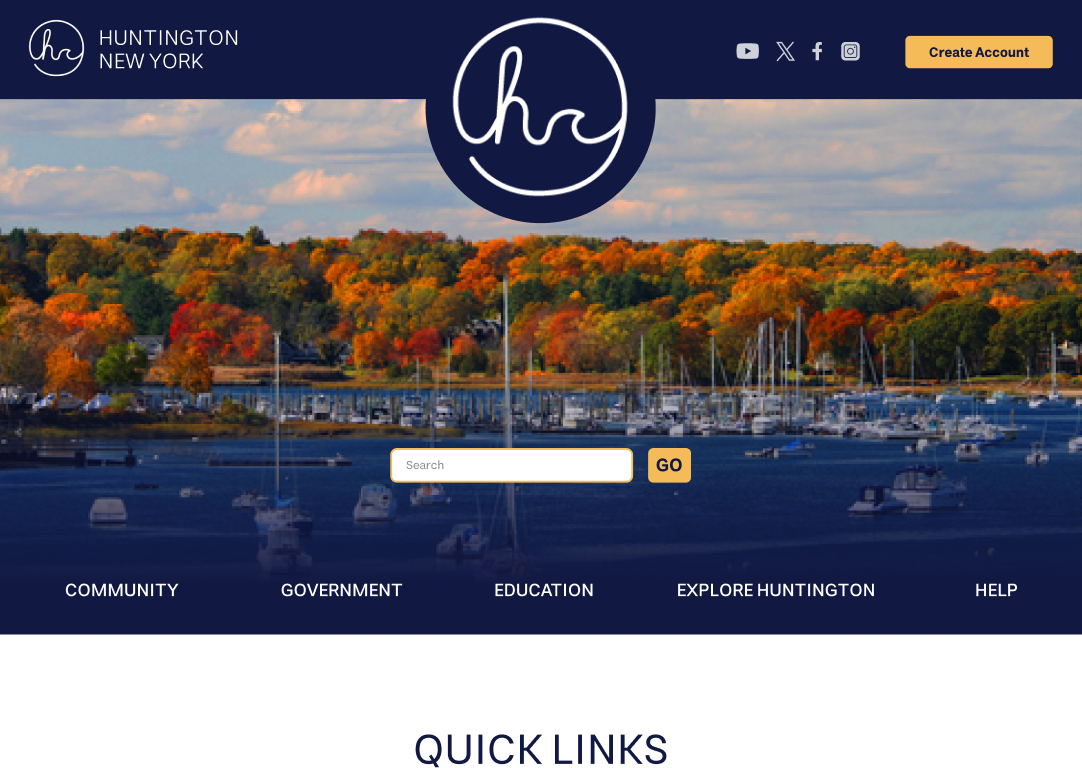 High-Fidelity Homepage