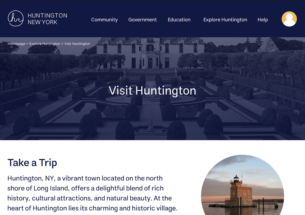 High-Fidelity Travel Page