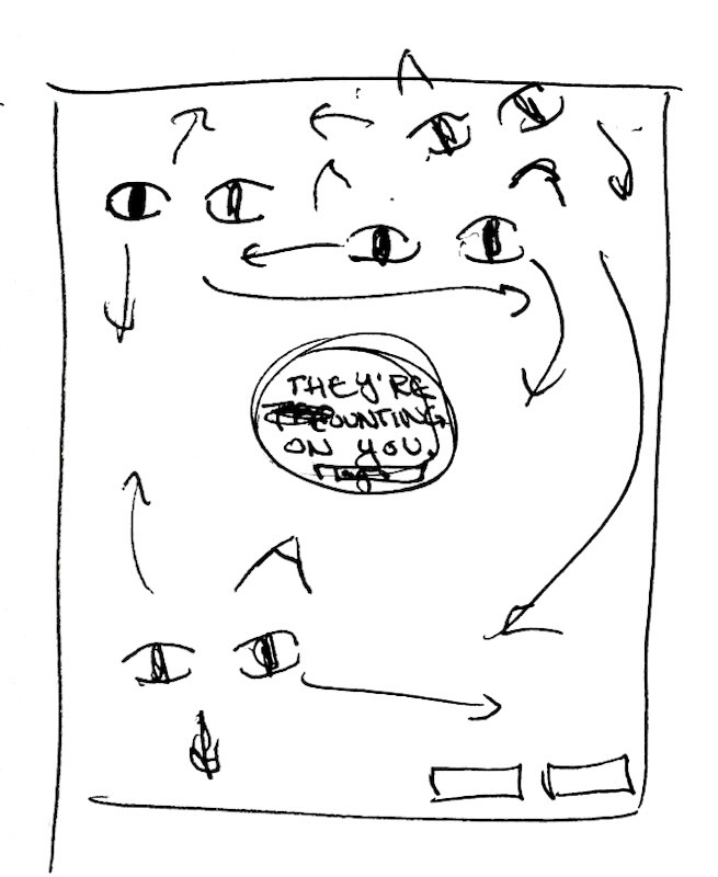 Promo Poster Sketch