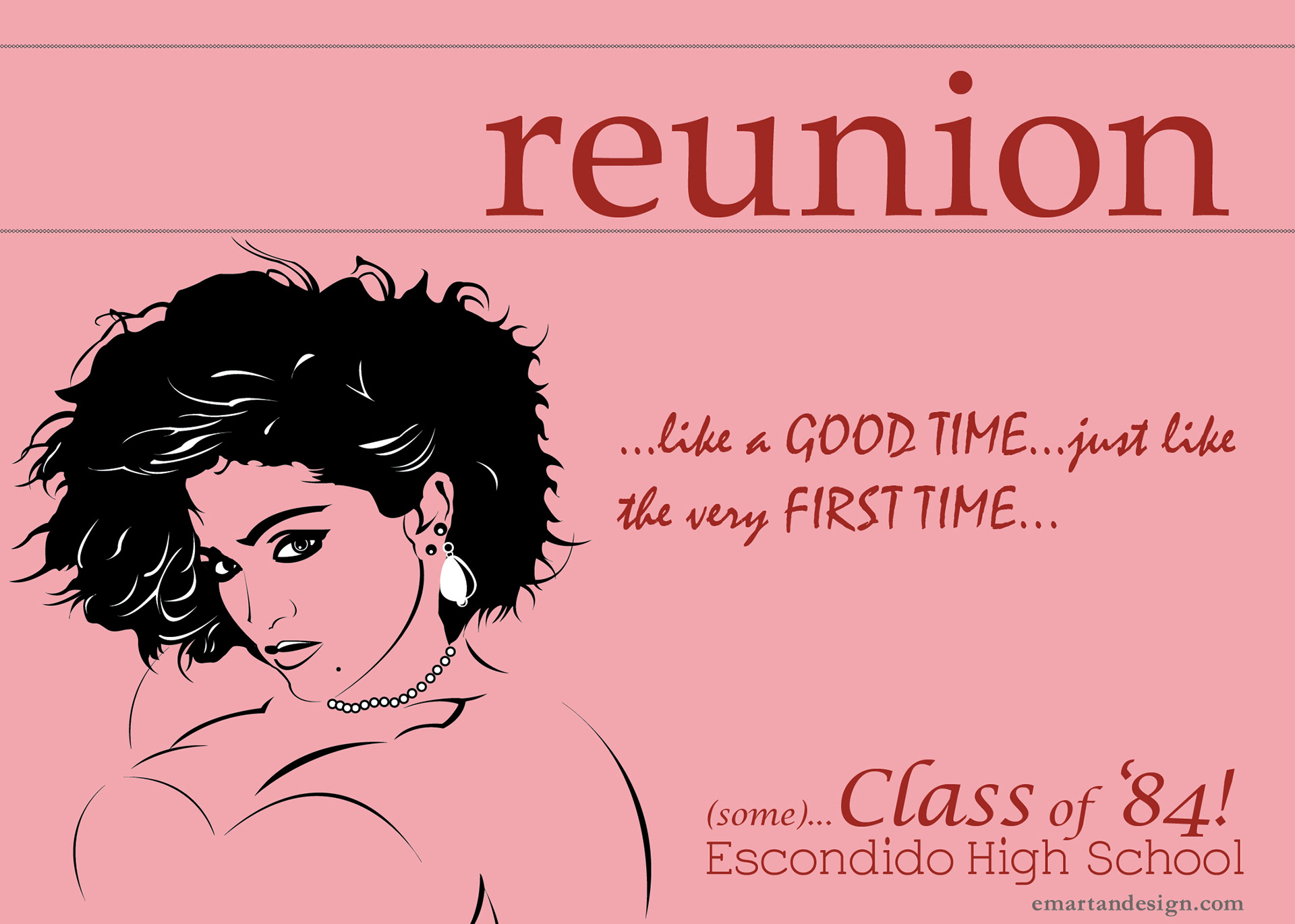 Social Media Post Design for Reunion Updates