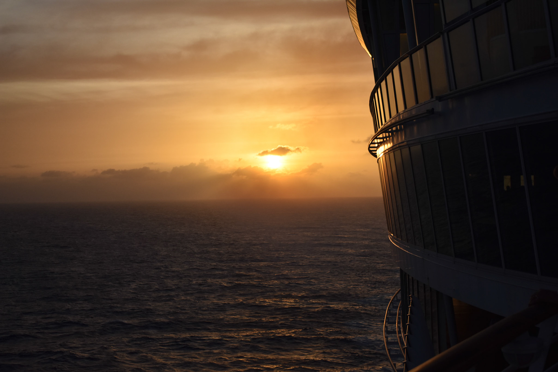 Oasis of the Seas Sunset