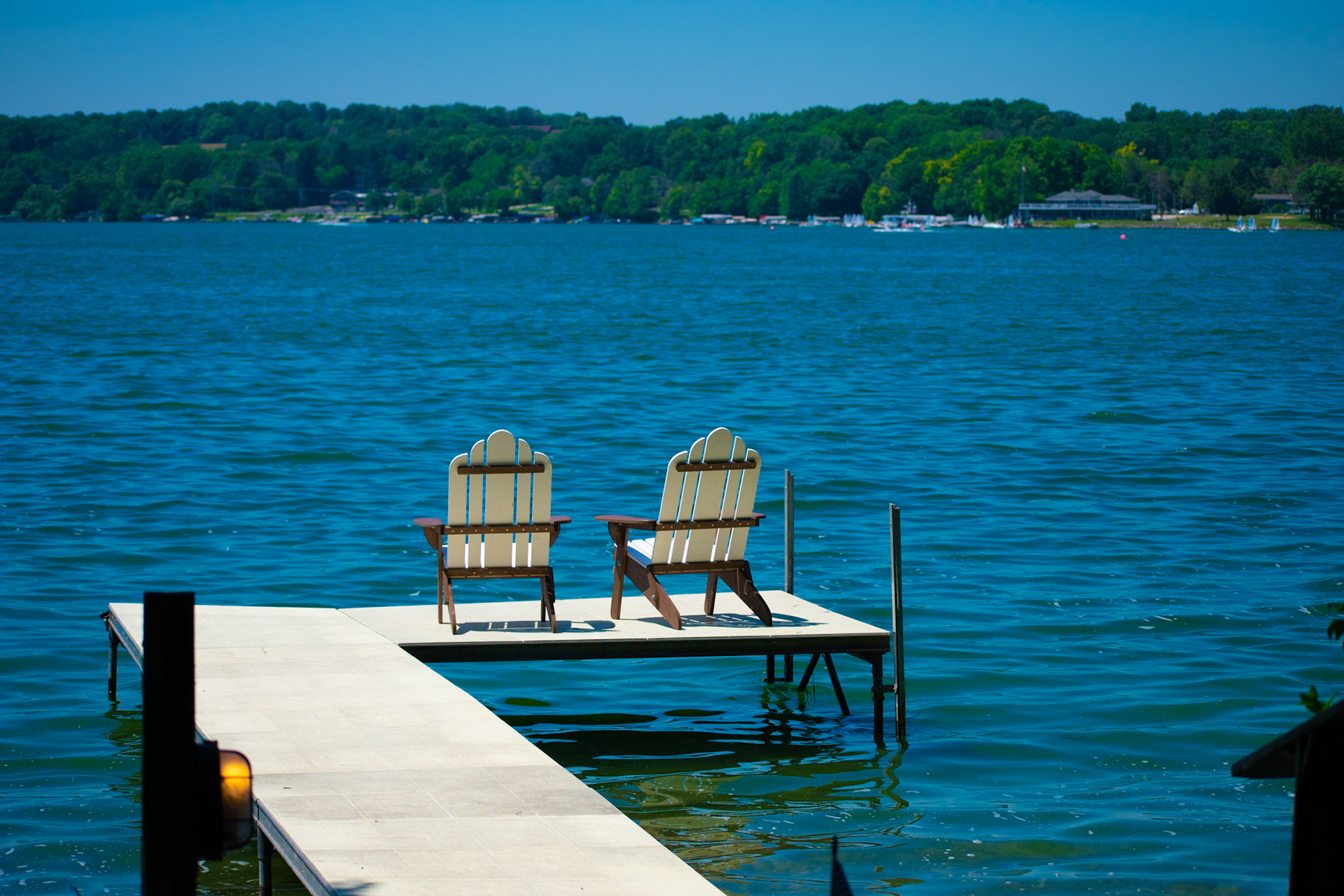 Chairs on a Dock