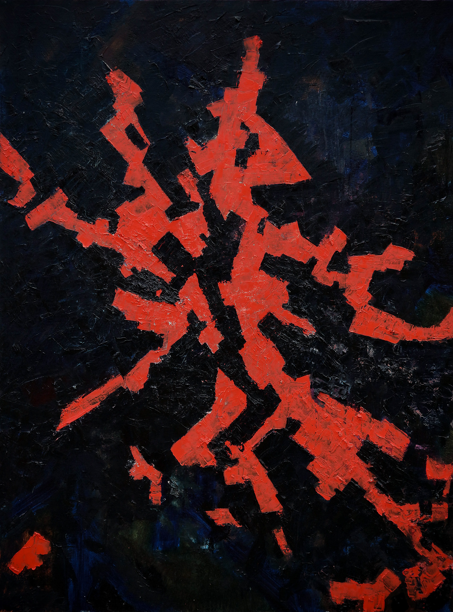 Village dans la montagne