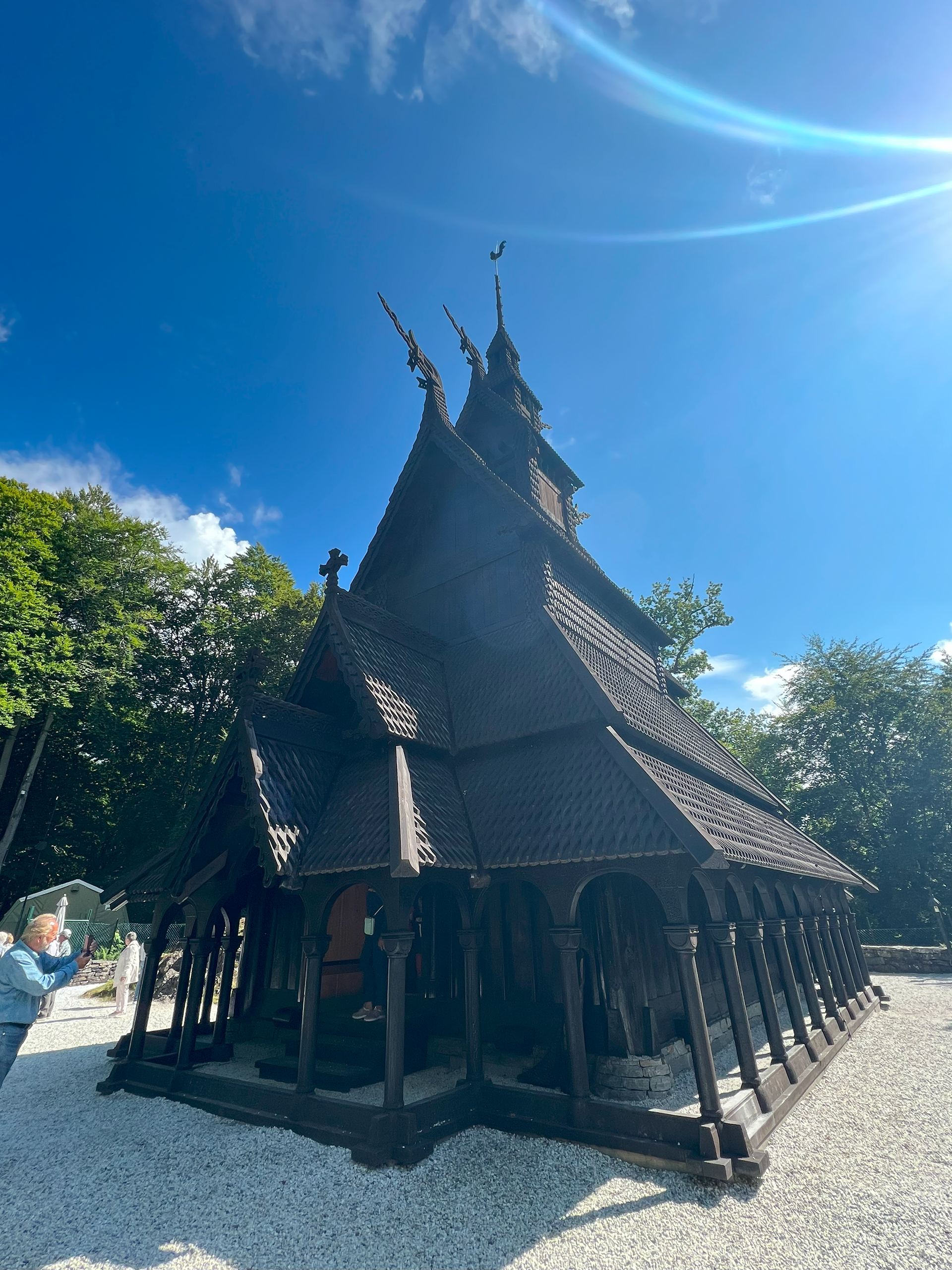 Fantoft Stave Church allegedly burned by Varg Vikernes
