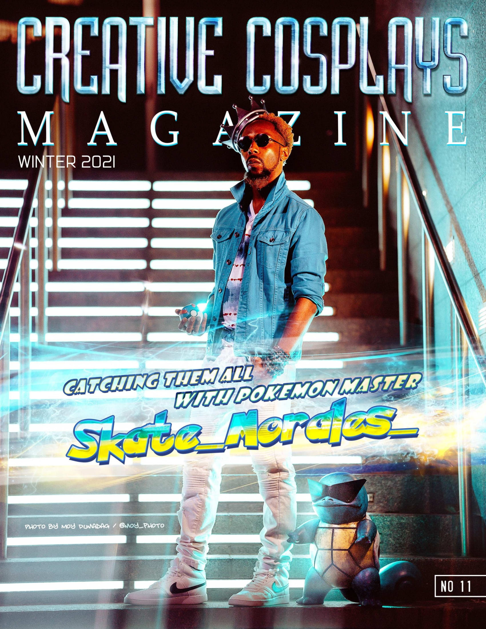 Halloween photoshoot - Creative Cosplays magazine December 2021