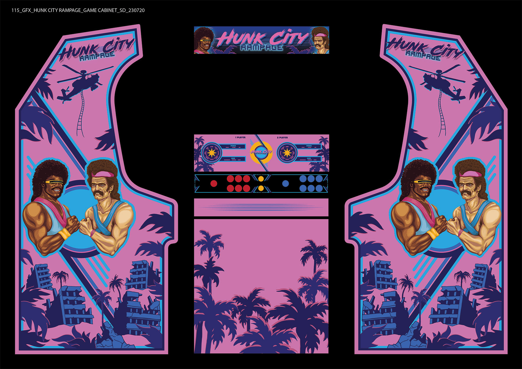 Hunk City Rampage Game Skin