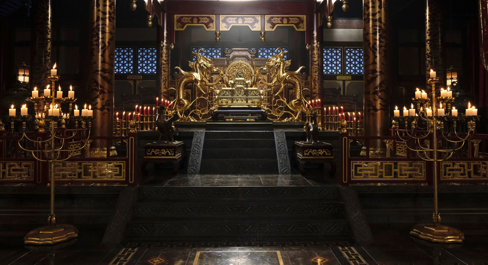 Palace, Throne Room - Set Details