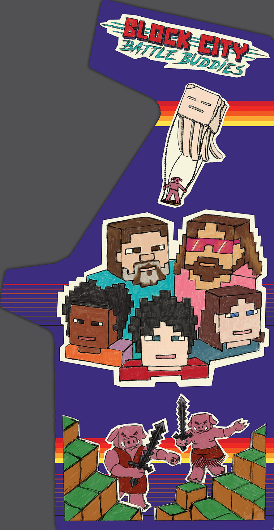 Block City Game Art