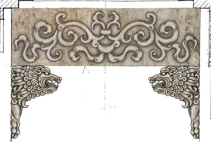 Wolf bracket and beam panel