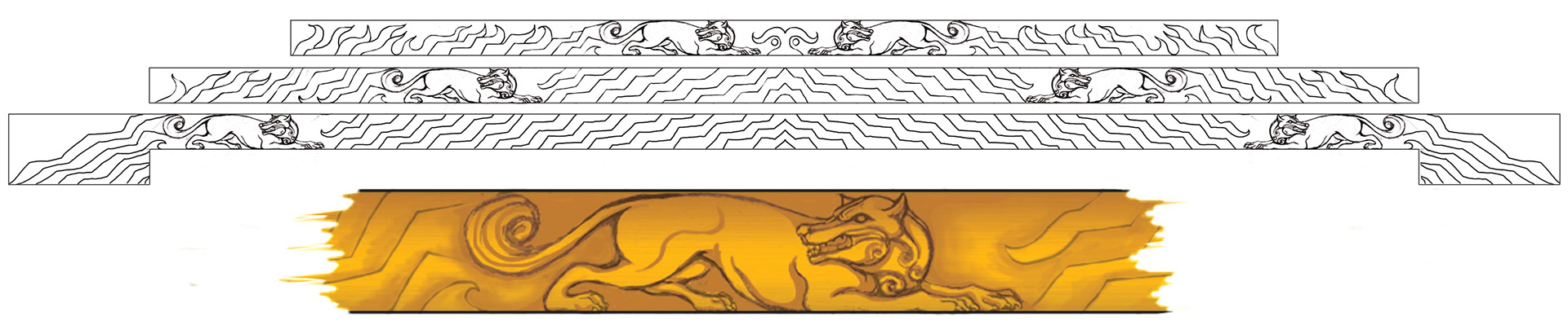 Throne Stairs Detail