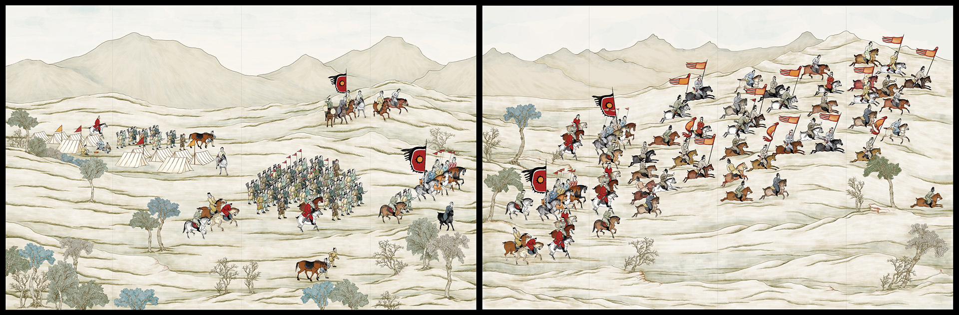 Silk Screen Panel 1