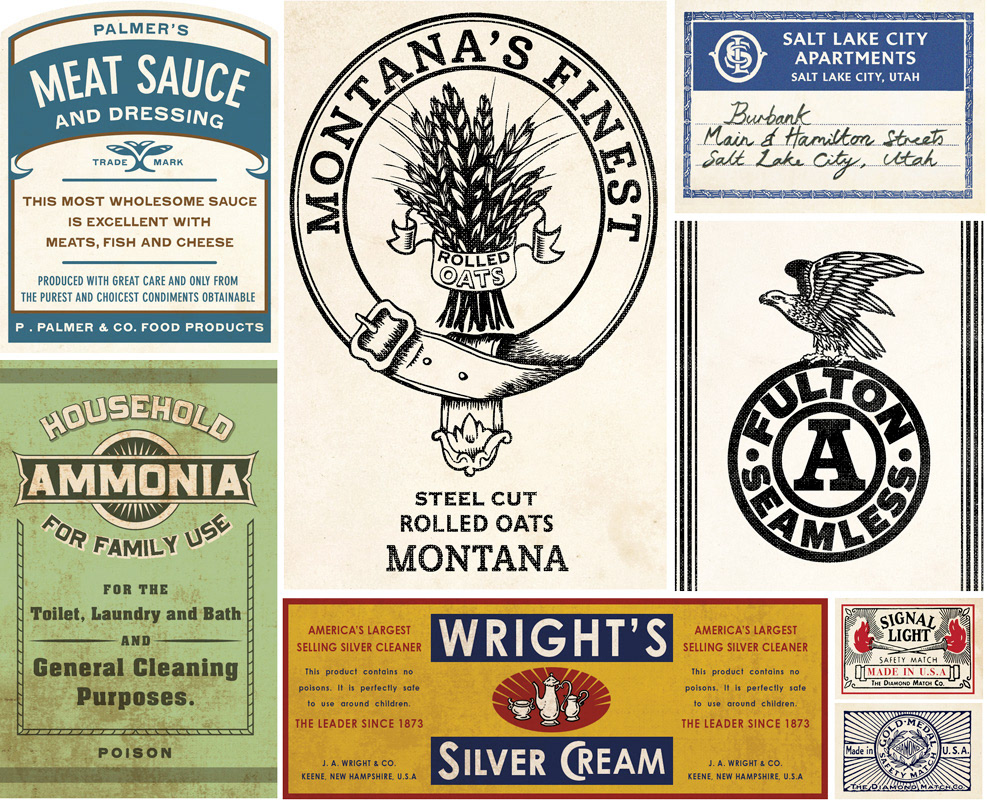 various labels