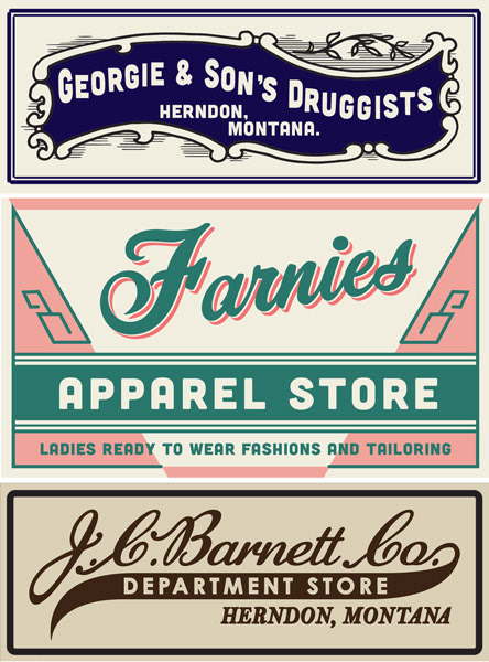 Herndon Store Labels