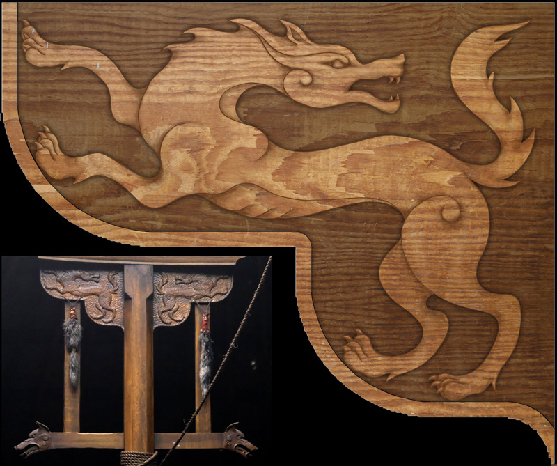 Interior Bracket Carving