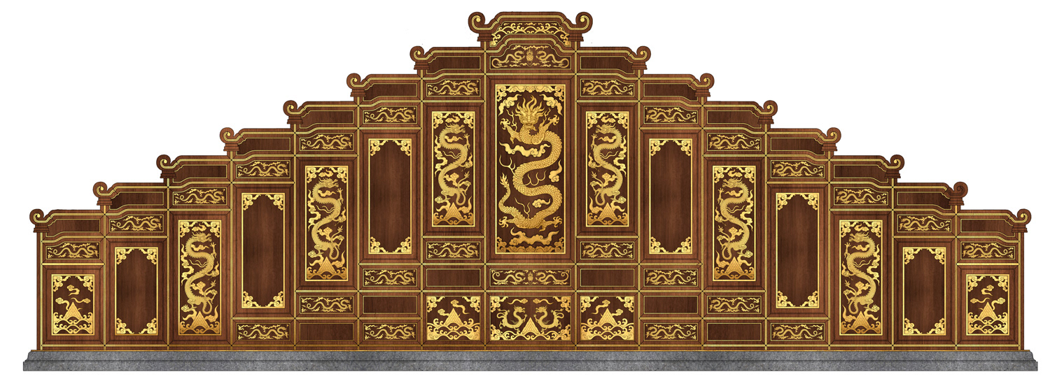 Trhone Room Screen Graphics