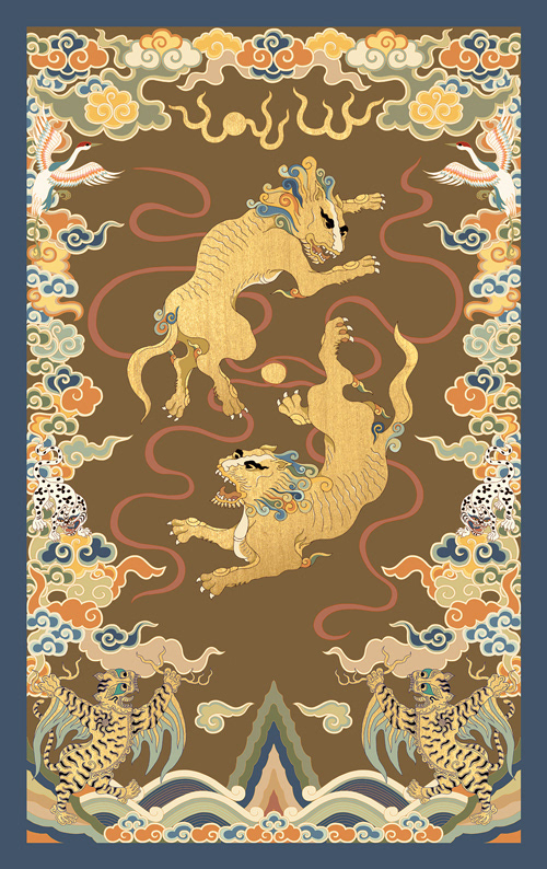 Embroidered Wall Banner
