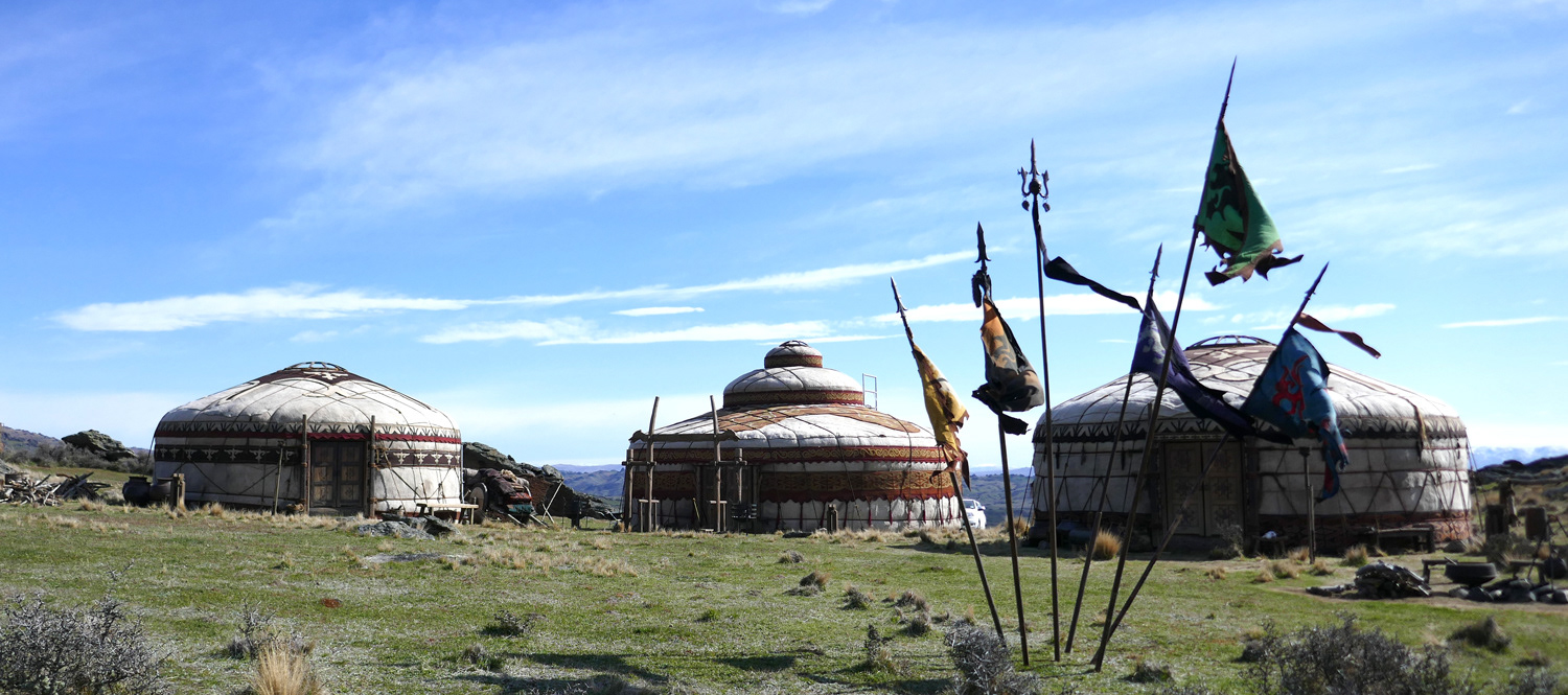 Yurt Encampment - Yurt Exterior & Interior details
