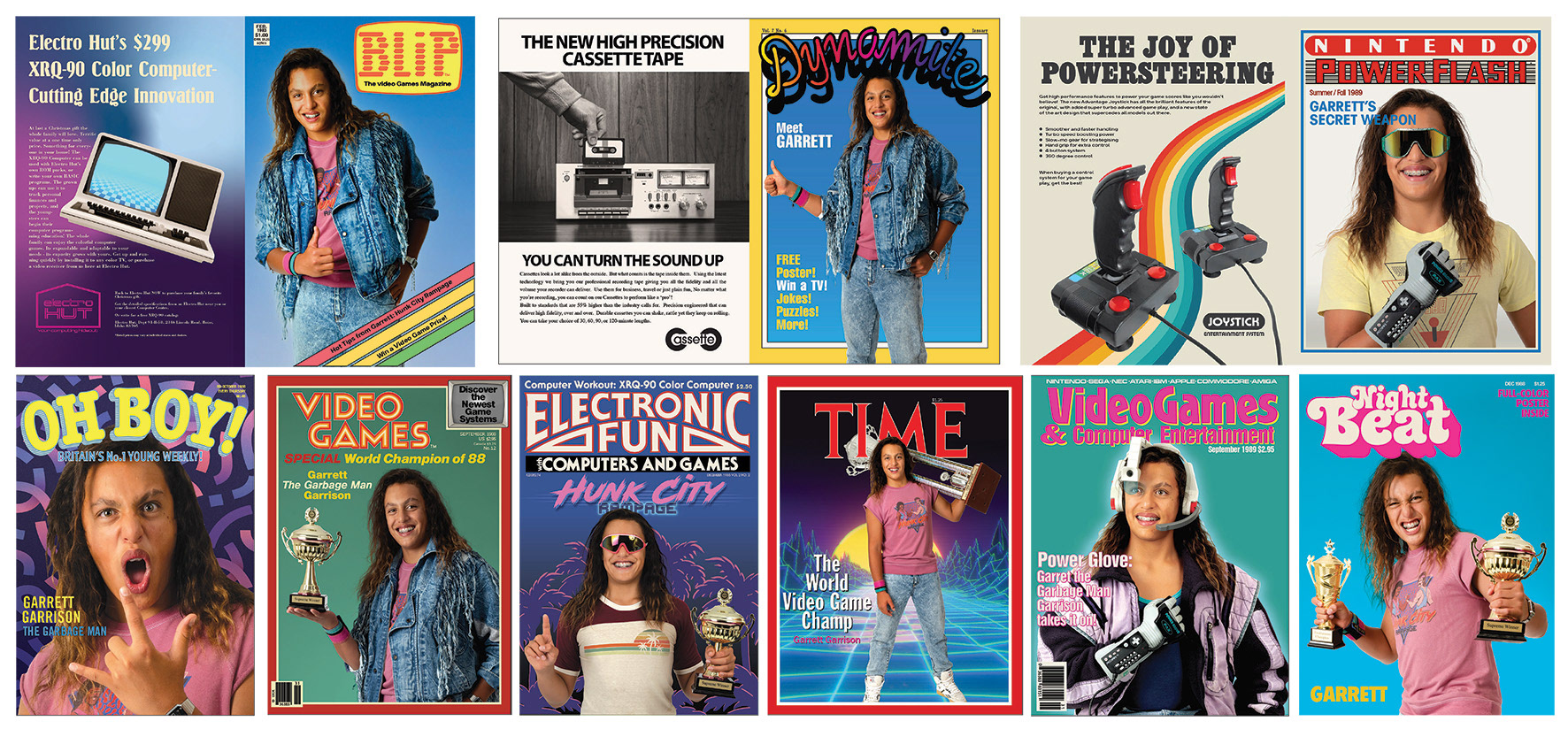 Garrett Magazine Covers