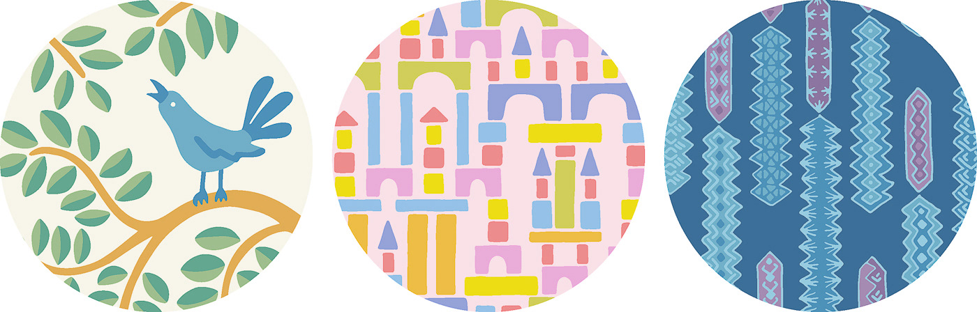 Pattern samples from detailed design category. Click to see all the patterns in this category.