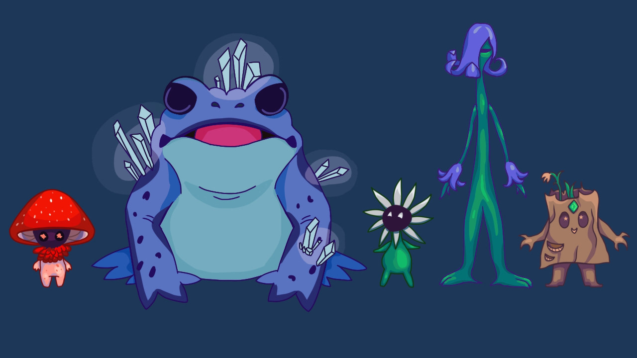 SporeQuest characters