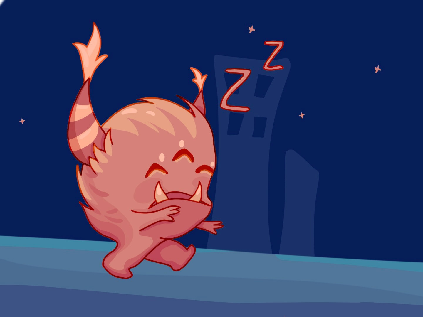 Sleepy Monster