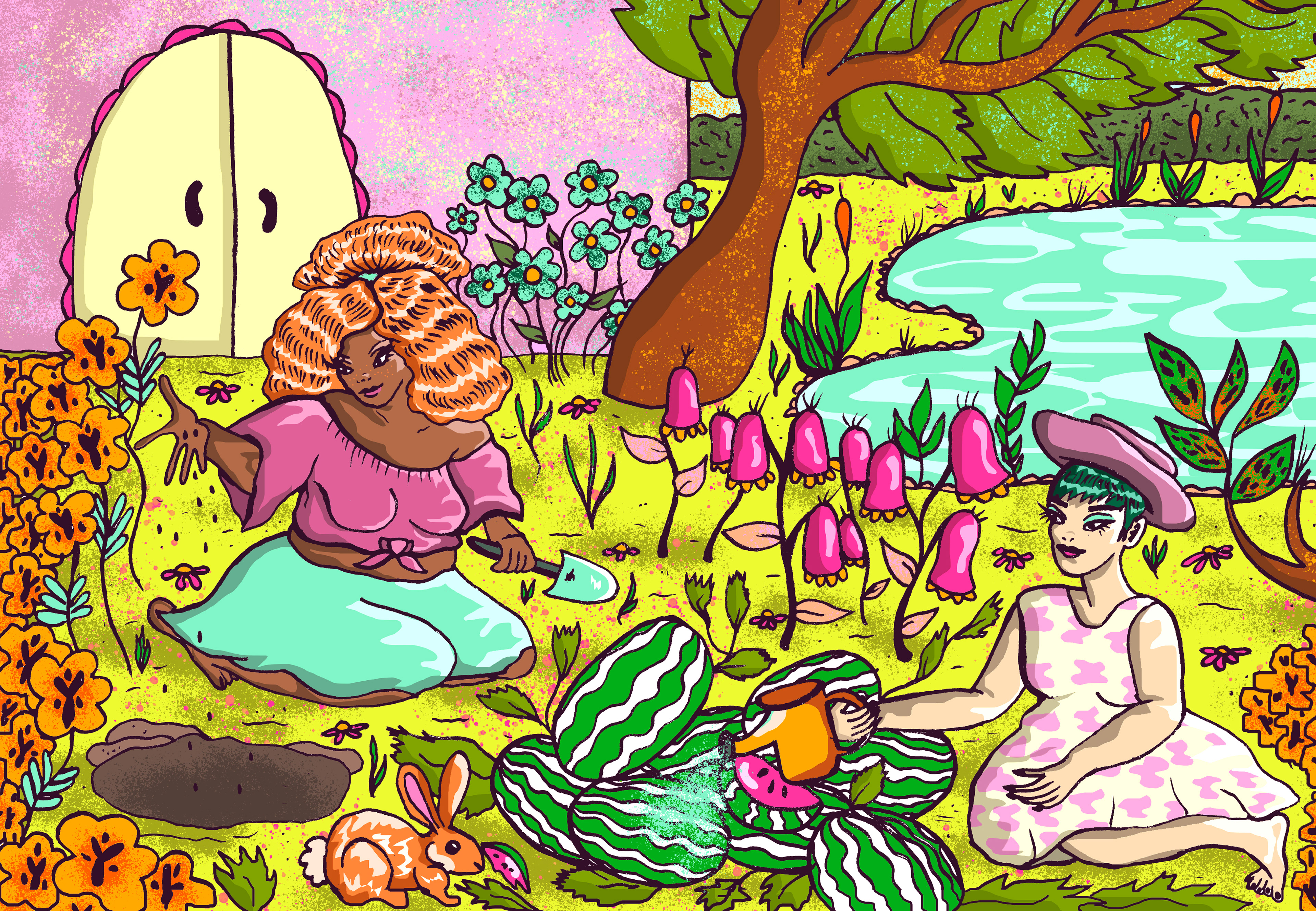 Fatventure Issue #2 Inside Cover Art