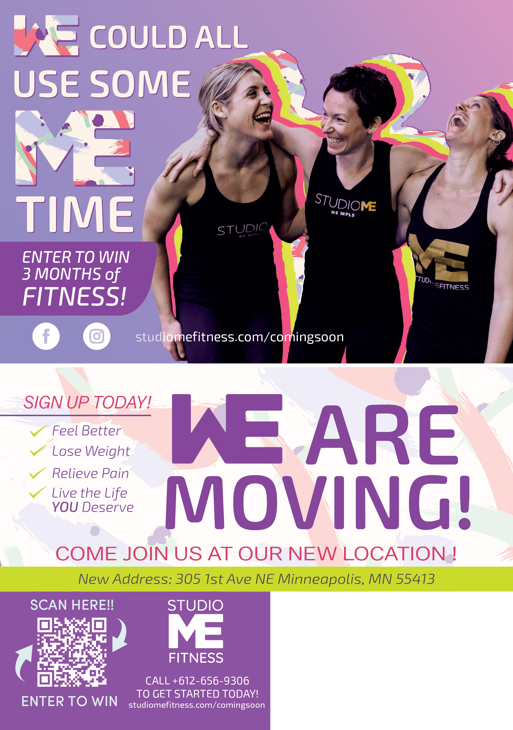 Studio ME 2-sided mailer