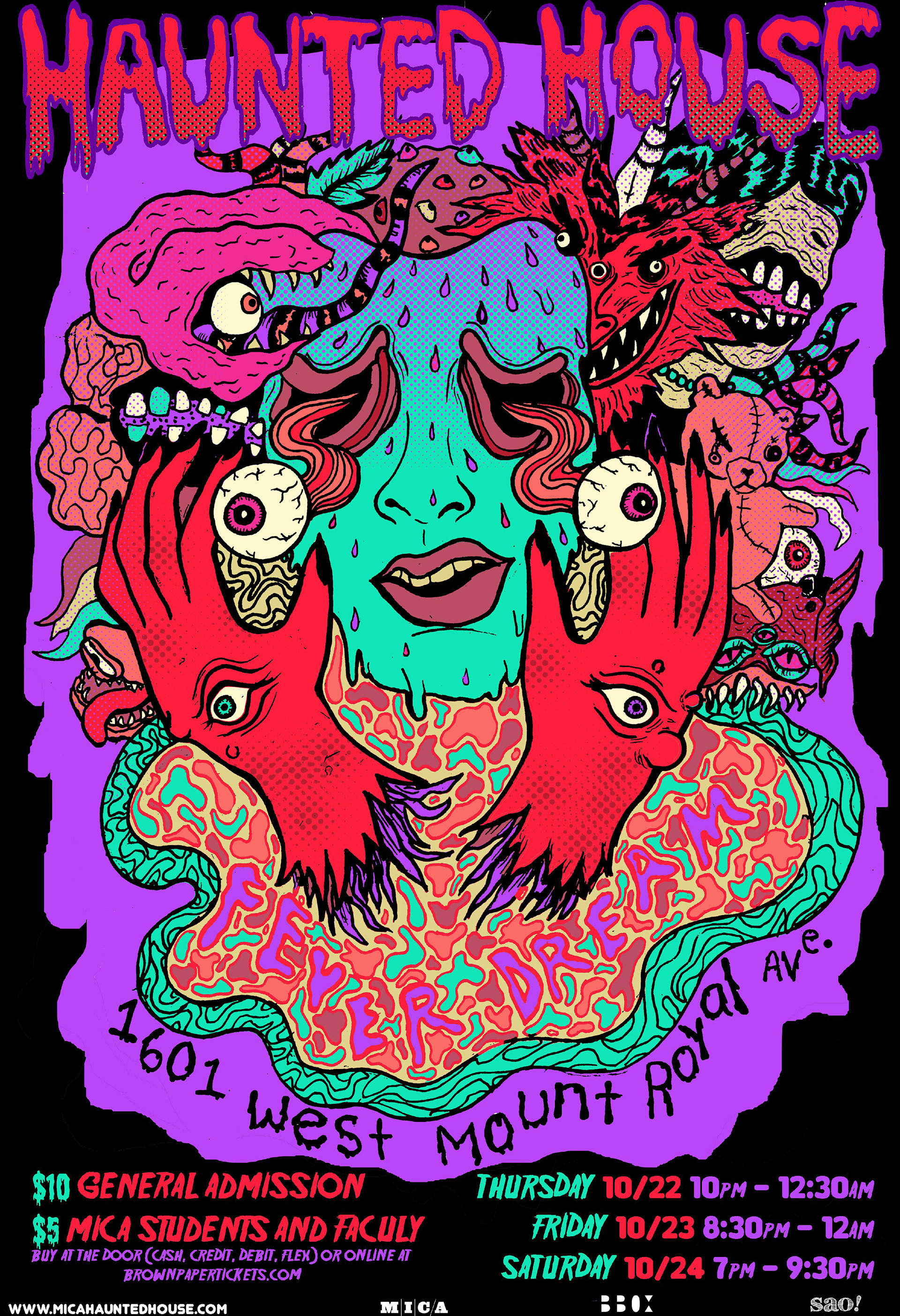 MICA Haunted House 2015 Poster