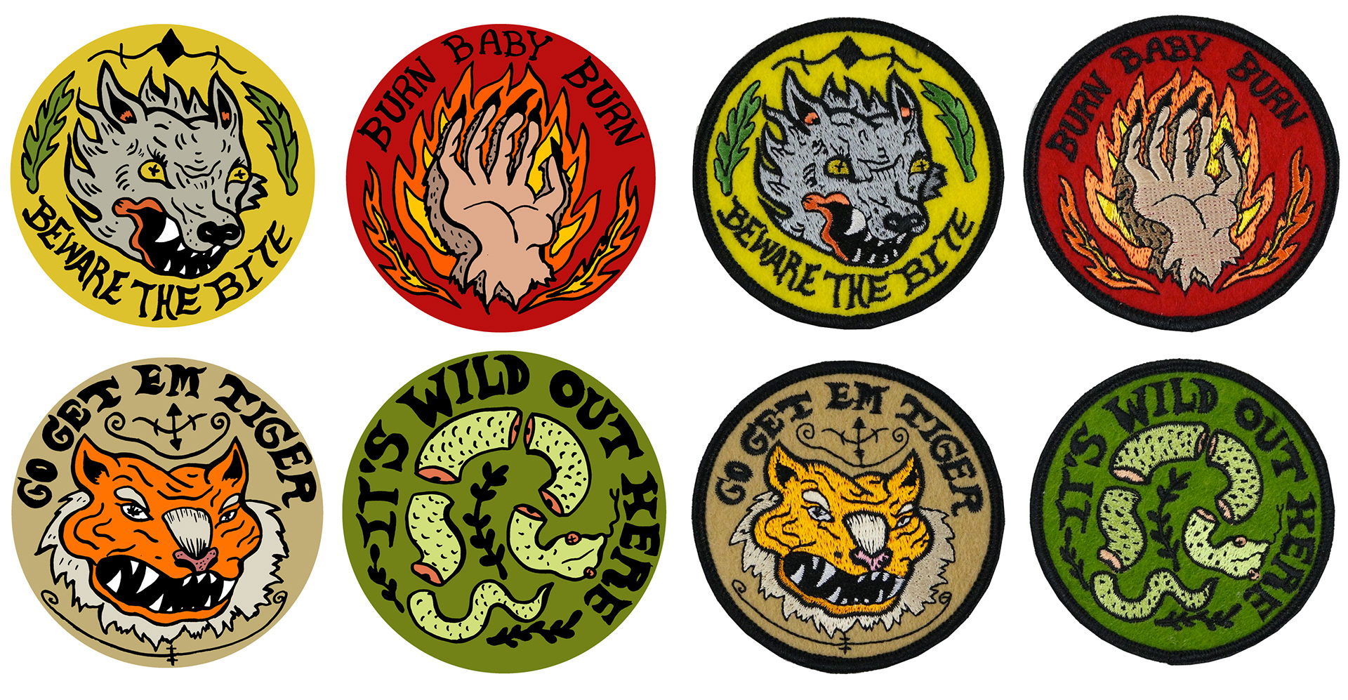 Patch Designs For Treason Toting