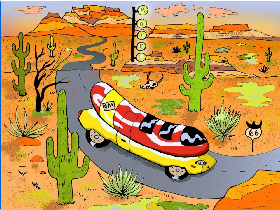 Ok Whatever: "Driving Around the U.S. Inside the Oscar Mayer Wienermobile"