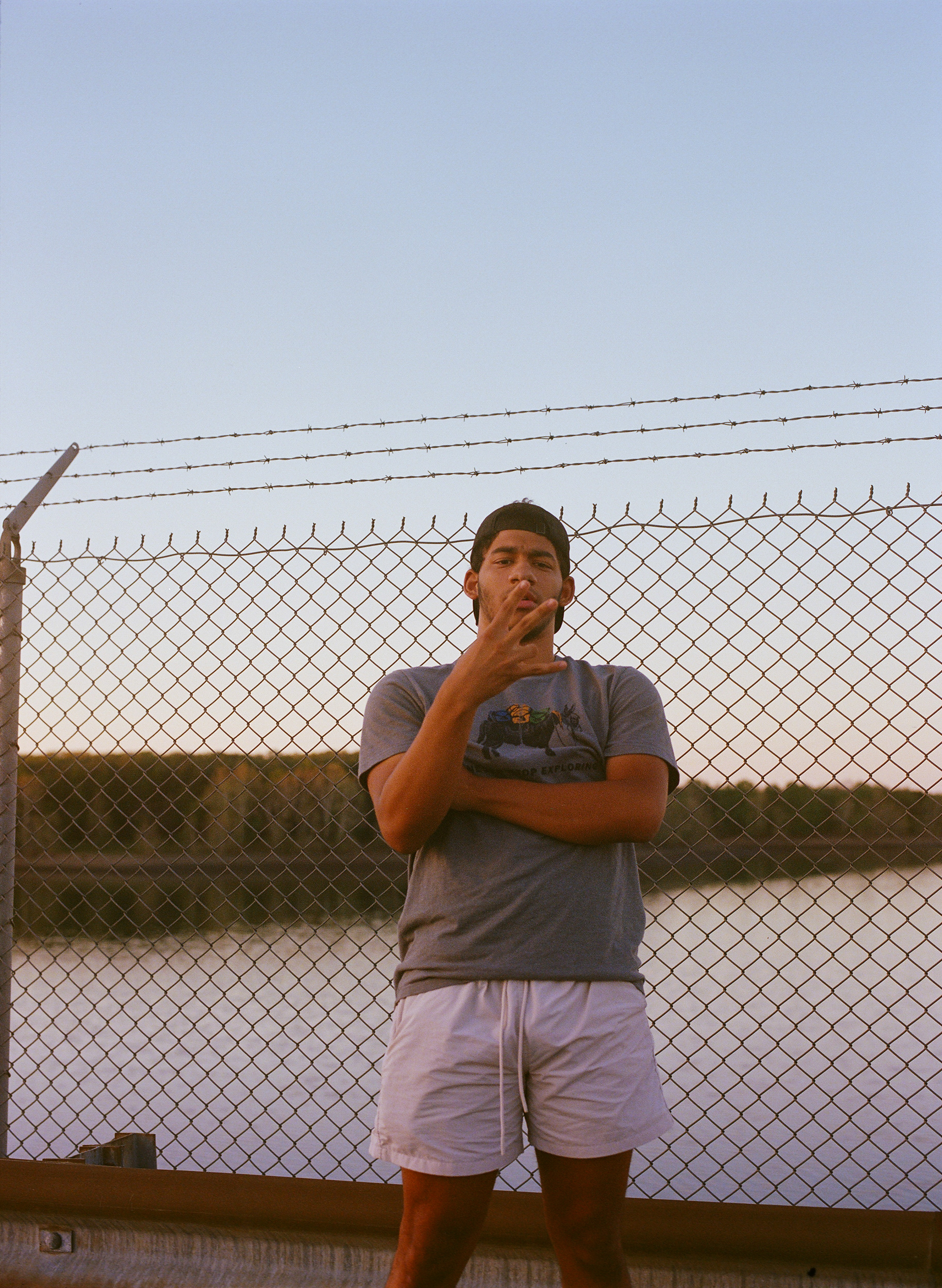 Raudys at the reservoir
