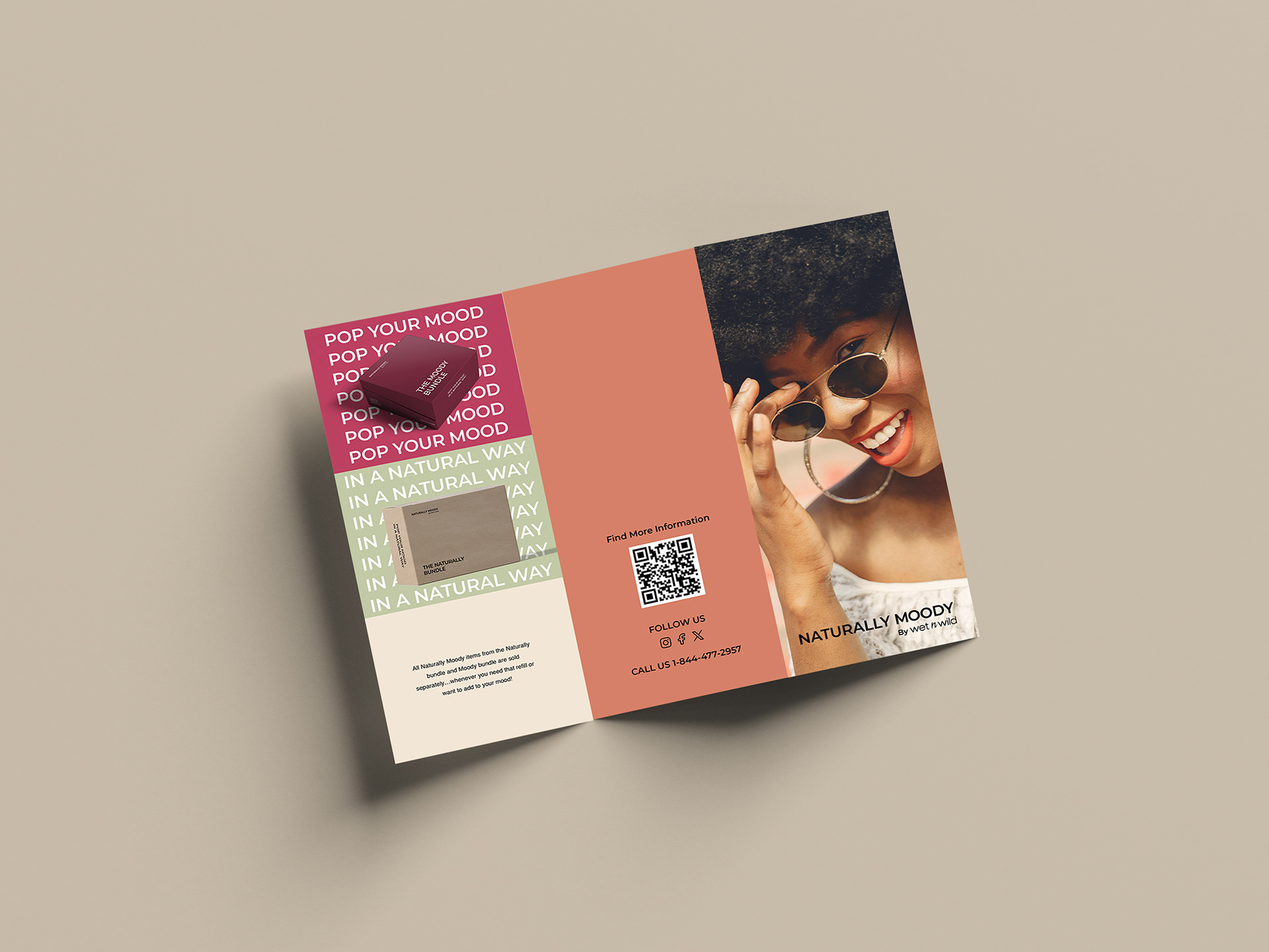 Trifold brochure outside