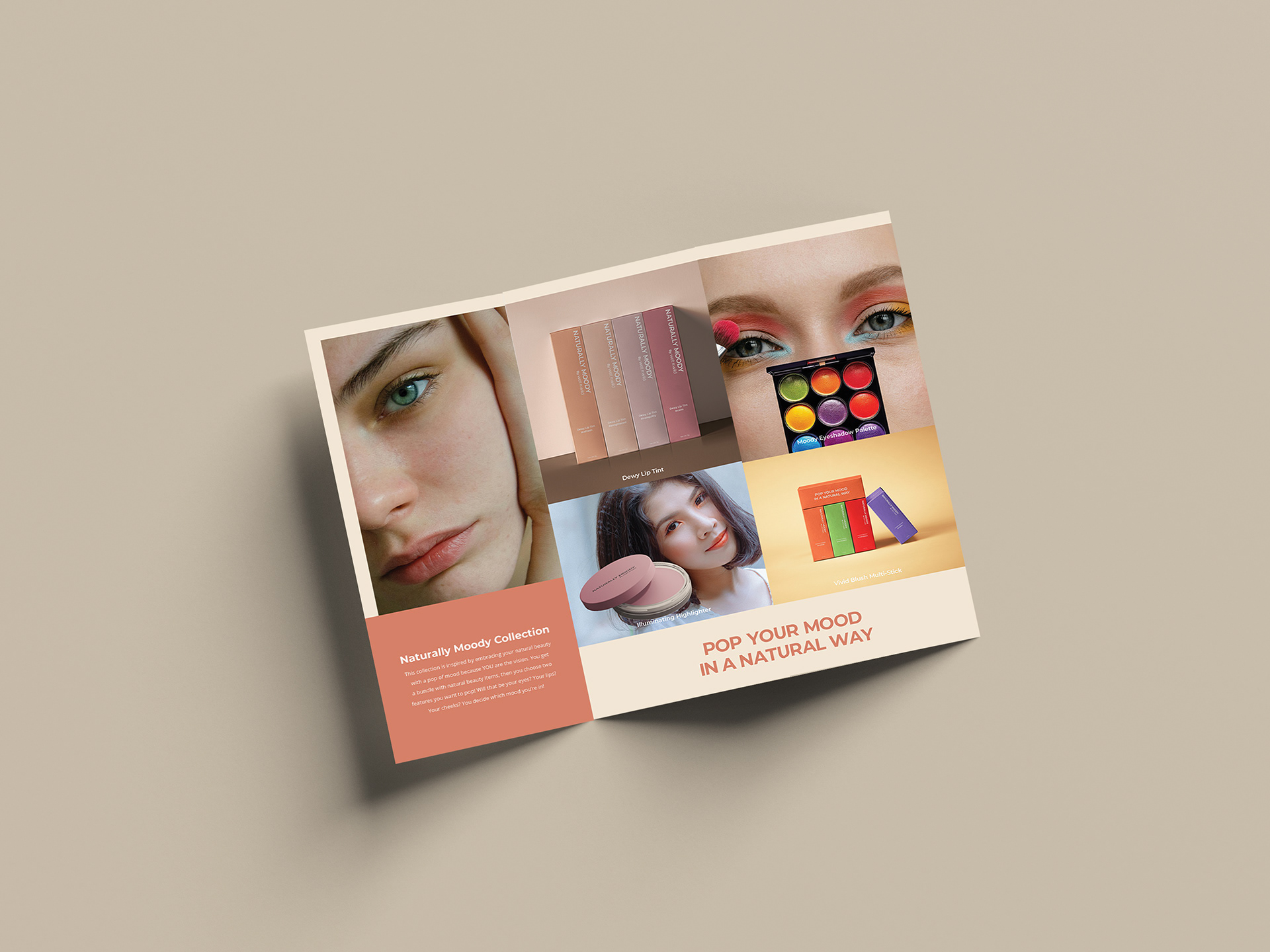 Trifold brochure inside