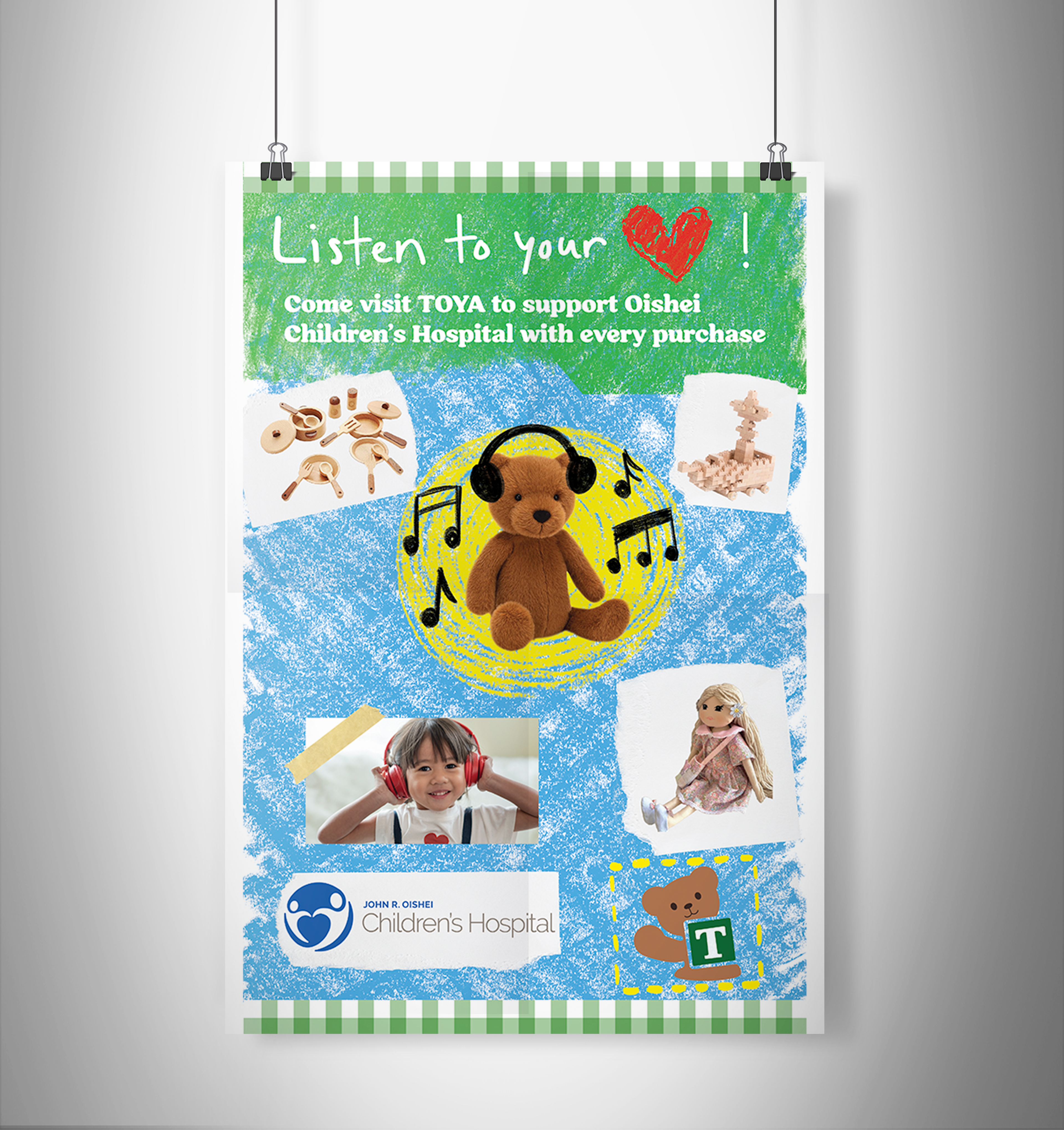 TOYA Children's Hospital Poster