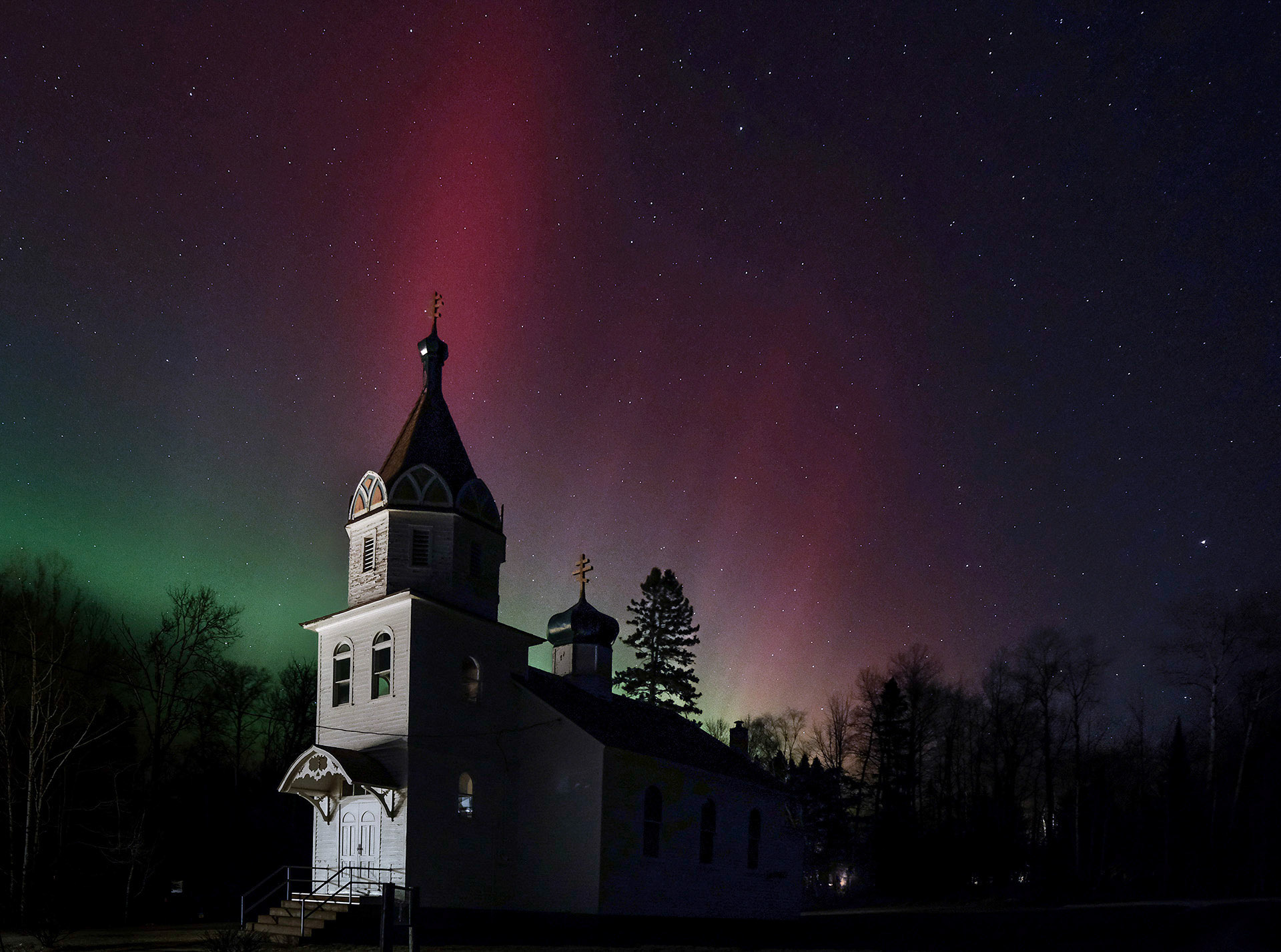Lights Over St. Mary's